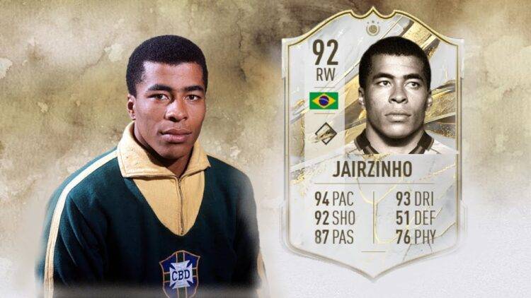 Jairzinho có thể so sánh với các thẻ ICONs khác như Garrincha, Rivaldo và Ronaldinho.