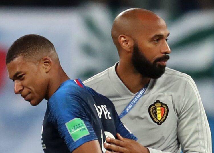 Thierry Henry và Kylian Mbappe là hai trong số những cầu thủ vĩ đại nhất mà bóng đá Pháp từng sản sinh.