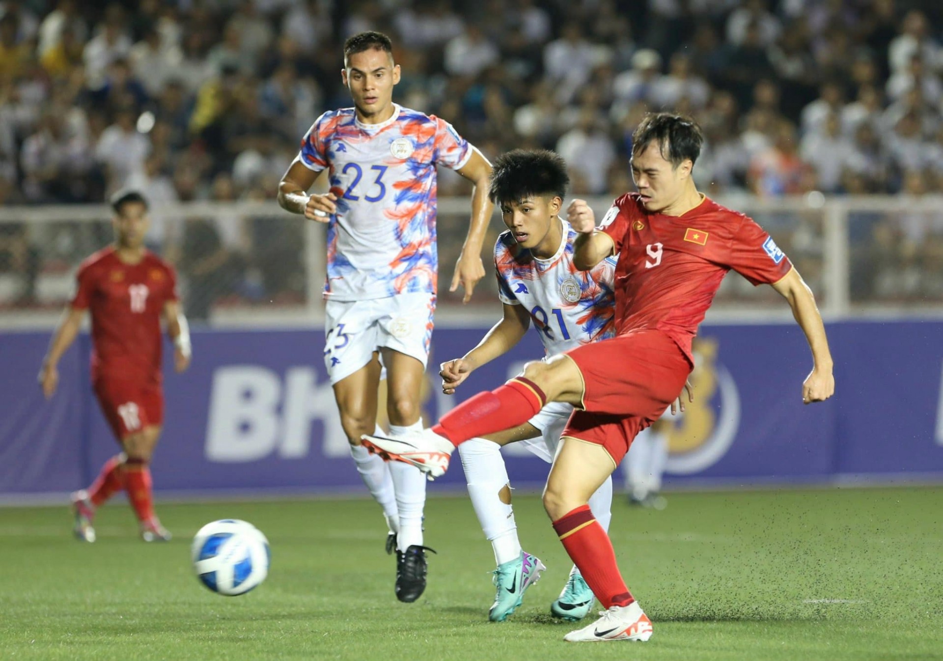 Việt Nam đã thắng Philippines trong tất cả 5 trận đối đầu gần nhất