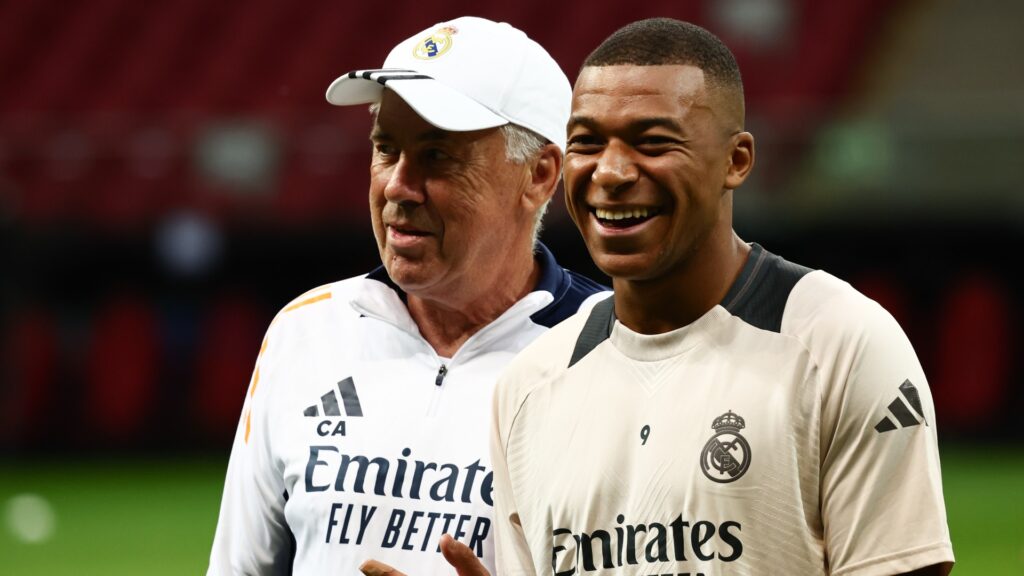 Tin tức: Ancelotti Xác Nhận Mbappe Đủ Điều Kiện Ra Sân Trong Siêu Cúp Châu Âu