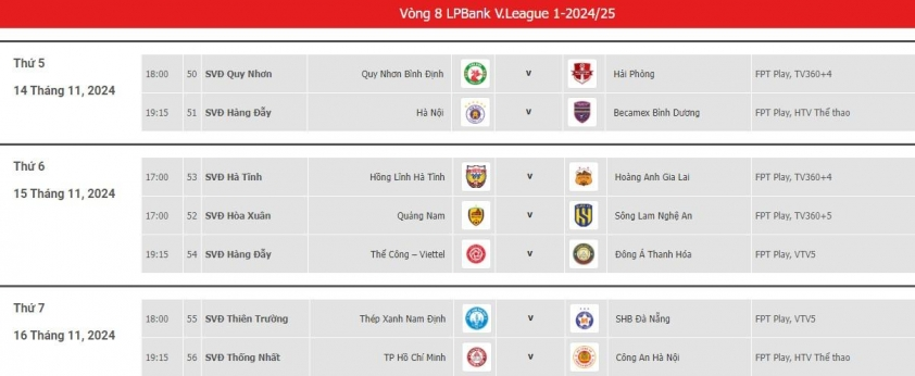 Tin tức V-League 2024/25