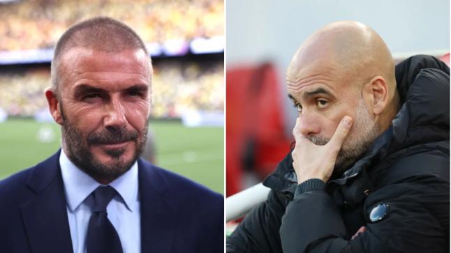 Chuyển nhượng: Beckham dự định tạo thêm thử thách cho Pep Guardiola