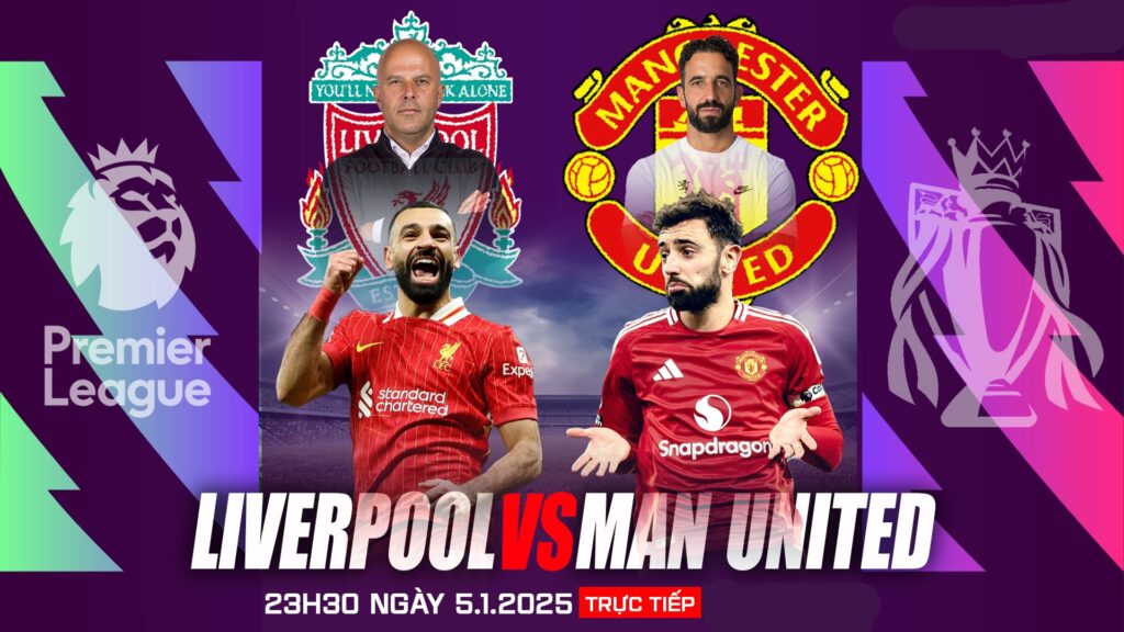 Nhận định bóng đá Liverpool vs MU: 23h30 ngày 05/01/2025